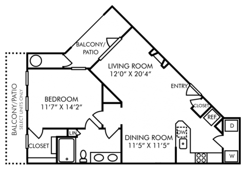 A1G floor plan