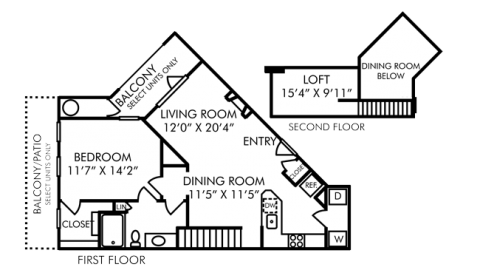 A1H floor plan