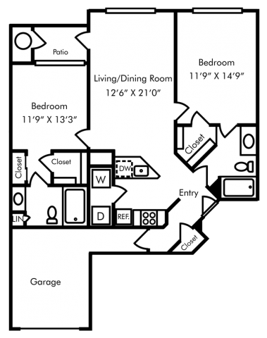 B2D floor plan