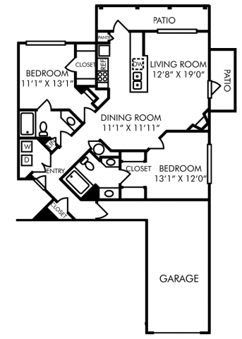 B2M floor plan