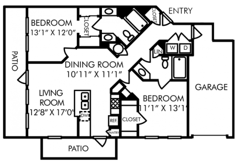 B2I Floor plan