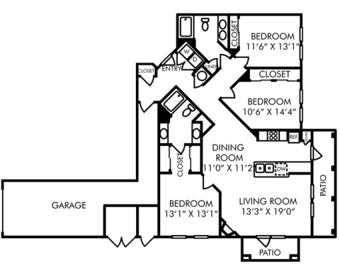 C2E floor plan