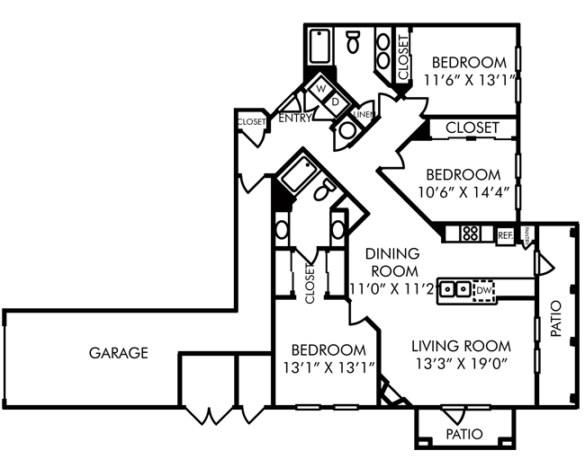 C2E floor plan