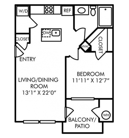 A1A Floor plan