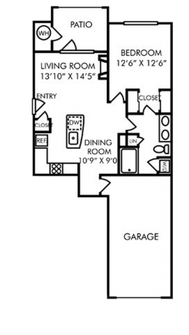 A1E floor plan