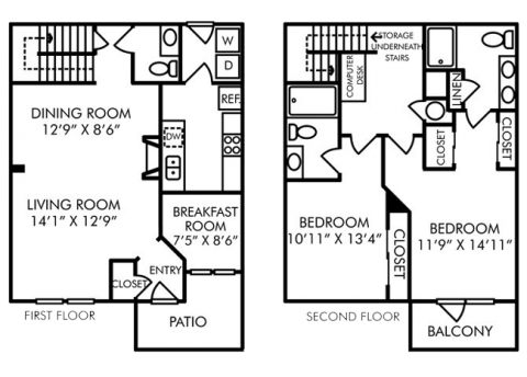 B2P floor plan